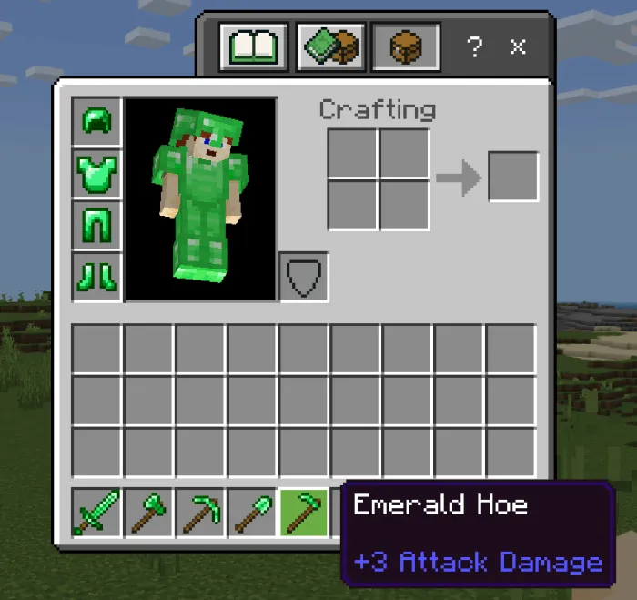Emerald Equipment Addon screenshot