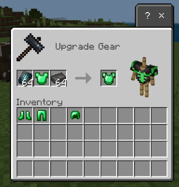 Emerald Equipment Addon screenshot