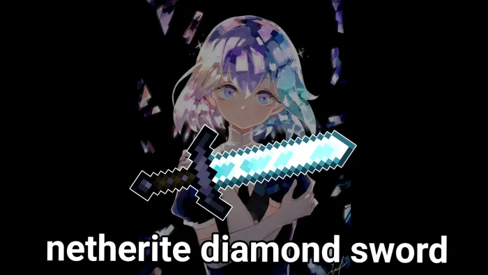 Netherite Diamond Sword Addon thumbnail