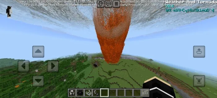 Weather And Tornado Addon screenshot