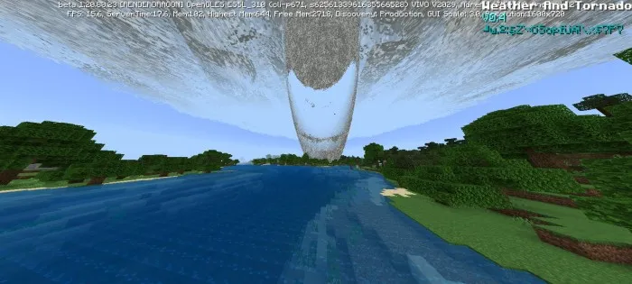 Weather And Tornado Addon screenshot