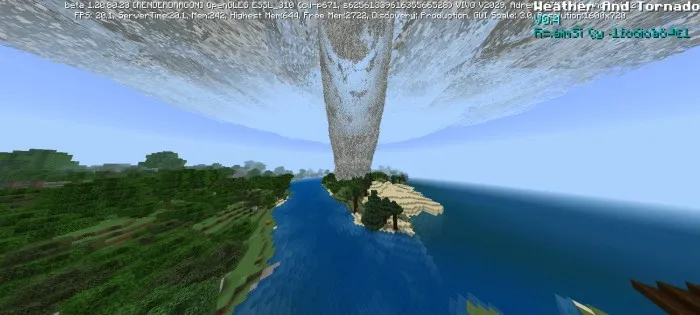 Weather And Tornado Addon screenshot