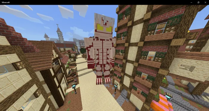 Attack On Minecraft Addon screenshot