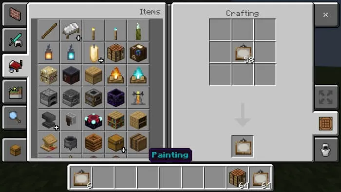 PAINTINGS PLUS Addon screenshot