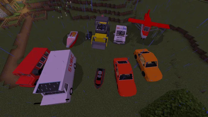 Simple Vehicles Addon (LITE Version) screenshot