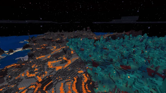 Overworld Nether Biomes Add-on screenshot