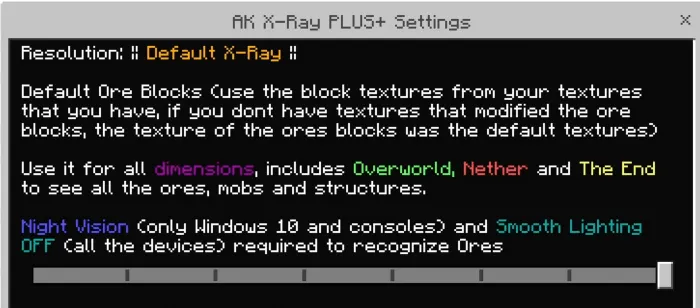 AK X-Ray PLUS+ Addon / Texture screenshot