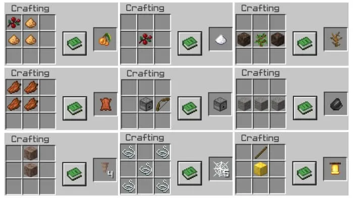Useful Recipes Addon screenshot