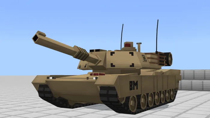 M1A2 Abrams Tank Addon screenshot