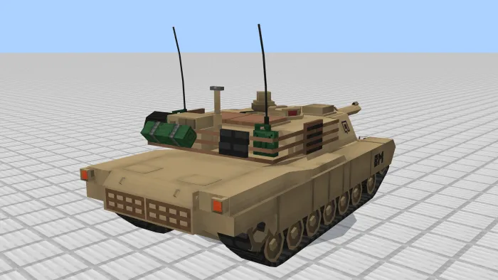 M1A2 Abrams Tank Addon screenshot