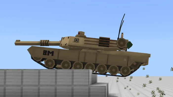 M1A2 Abrams Tank Addon screenshot