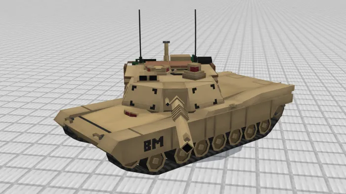 M1A2 Abrams Tank Addon screenshot