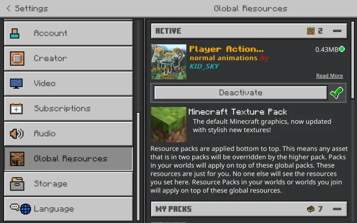 Action Optimization Original Addon screenshot
