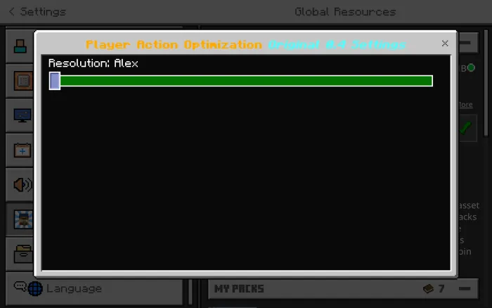 Action Optimization Original Addon screenshot