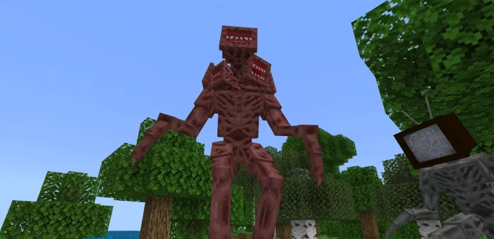The Siren Head Monsters Addon screenshot