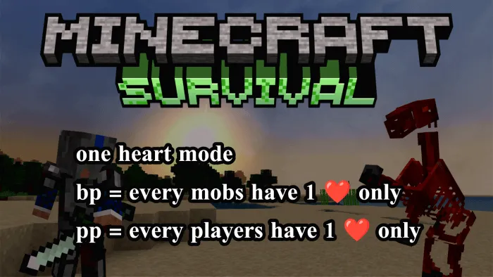 Minecraft Survival Pack Addon screenshot