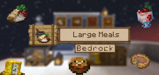 Large Meals Bedrock Addon thumbnail