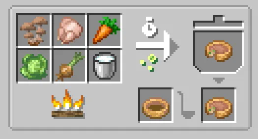 Large Meals Bedrock Addon screenshot