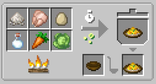 Large Meals Bedrock Addon screenshot