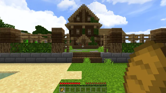Minecraft Starter House Map screenshot