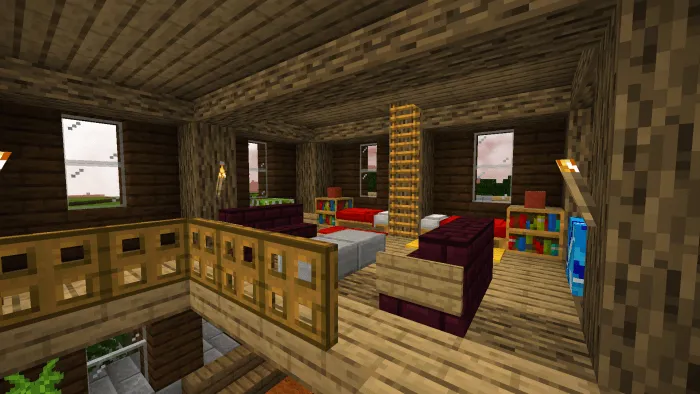 Minecraft Starter House Map screenshot
