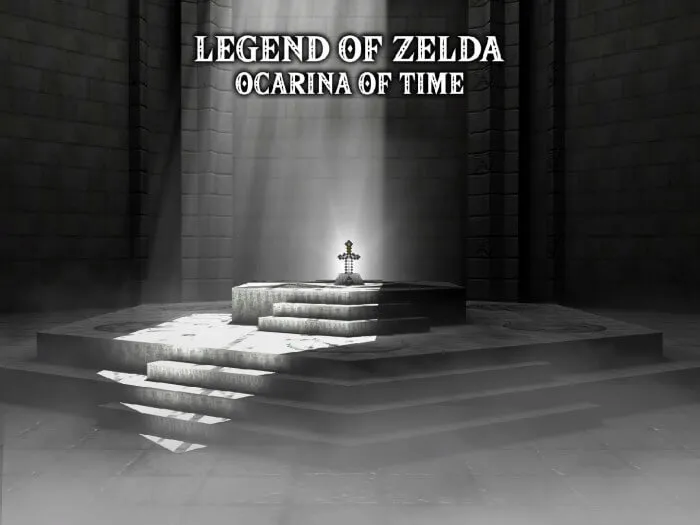 The Legend of Zelda : Ocarina of Craft Map screenshot