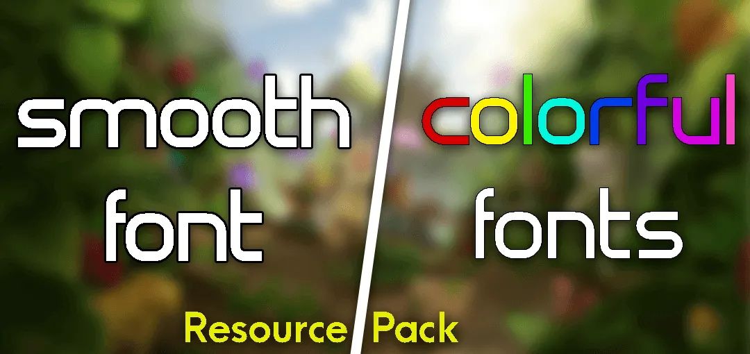 Smooth & Colorful Fonts Addon thumbnail