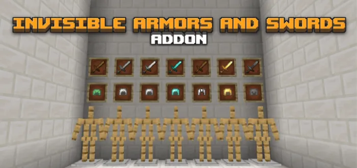 Invisible Armors And Swords Addon thumbnail