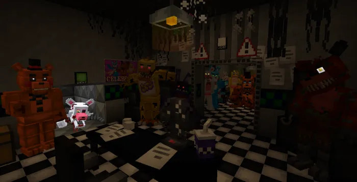 FNAF's Decorations Addon screenshot
