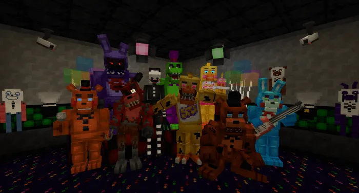 FNAF's Decorations Addon screenshot