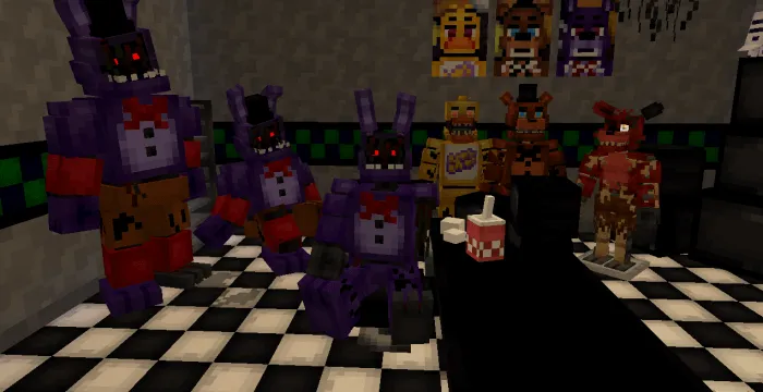 FNAF's Decorations Addon screenshot