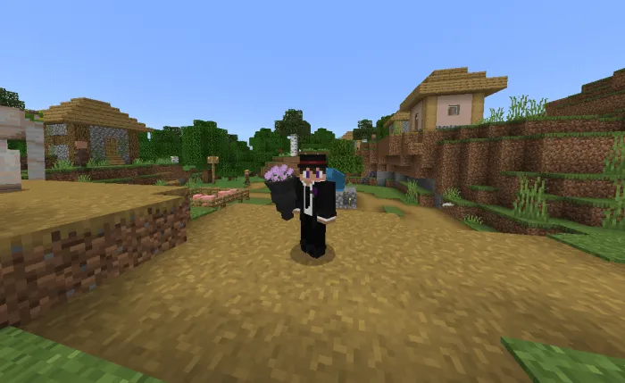 Bouquet of Flowers Addon screenshot