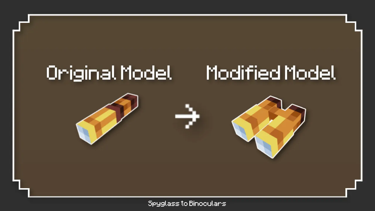 Spyglass to Binoculars Addon screenshot