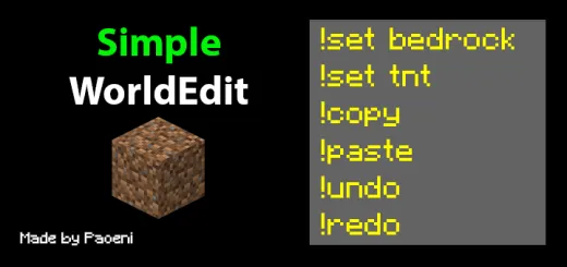 Simple WorldEdit Addon thumbnail