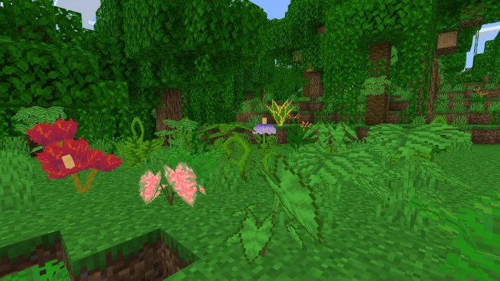 Immersive Flora All Biomes Pack Addon screenshot