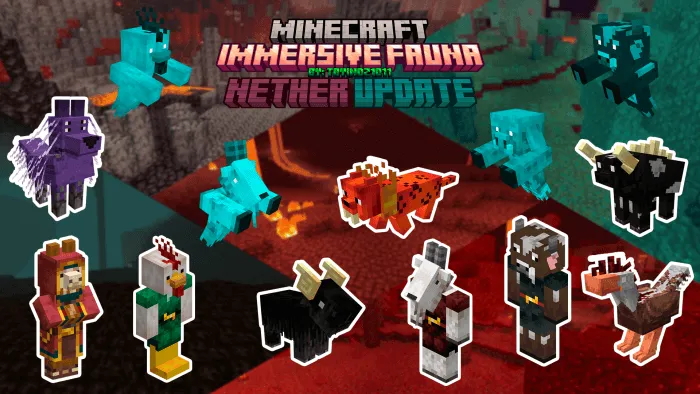 Immersive Fauna All Biomes Pack Addon screenshot