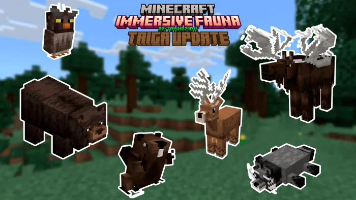Immersive Fauna All Biomes Pack Addon screenshot