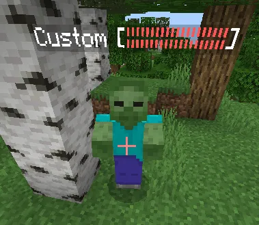 Any mob Health Display Addon screenshot