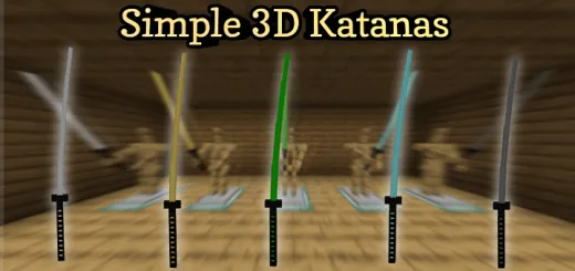 Simple 3D Katanas Addon thumbnail