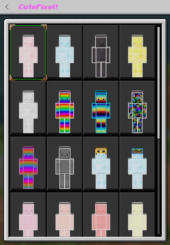 CutePixel! Cute HD Skins screenshot