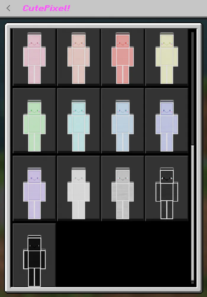 CutePixel! Cute HD Skins screenshot