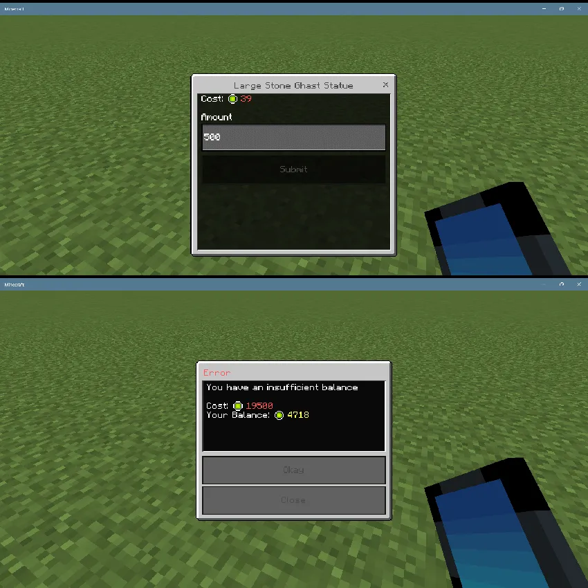 Just Statues Addon screenshot