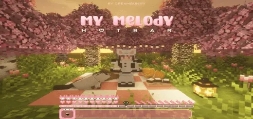 My Melody Hotbar – Texture Pack/Addon thumbnail