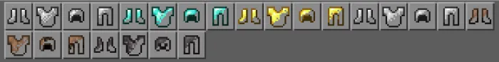 Invisible craftable armor Addon screenshot