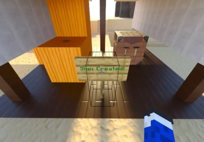 Sign Commands Addon screenshot