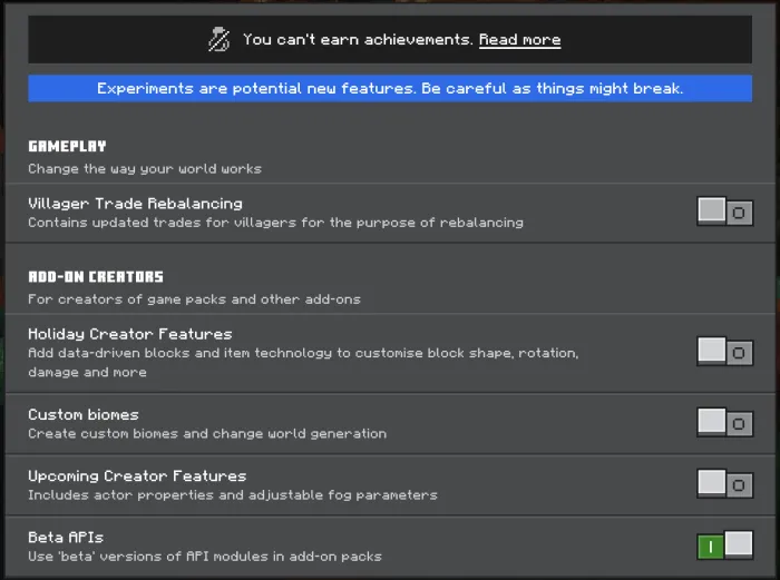 Alpha Warp GUI Addon screenshot