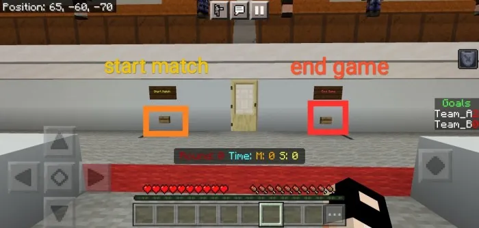 Minecraft Football 2022 Map screenshot