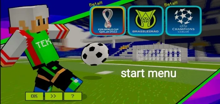 Minecraft Football 2022 Map screenshot