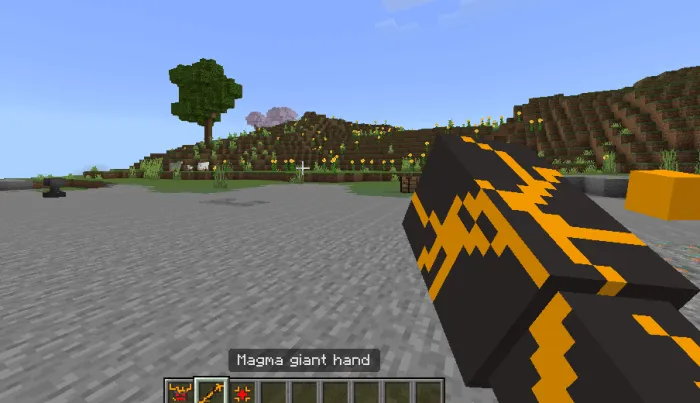 Magma Giant Boss Addon screenshot