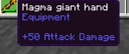 Magma Giant Boss Addon screenshot